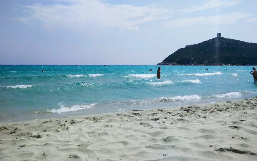 Strand Porto Giunco Sardinien 