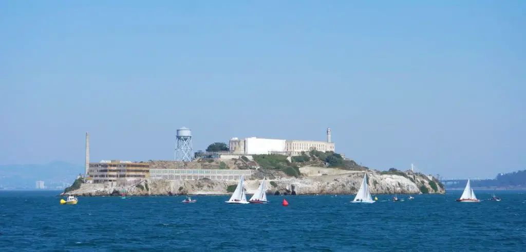 Blick auf Alcatraz