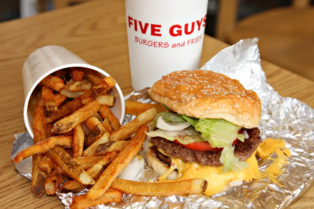 Five Guys New York Burger Erdn sse Und Die Besten Pommes Der Welt