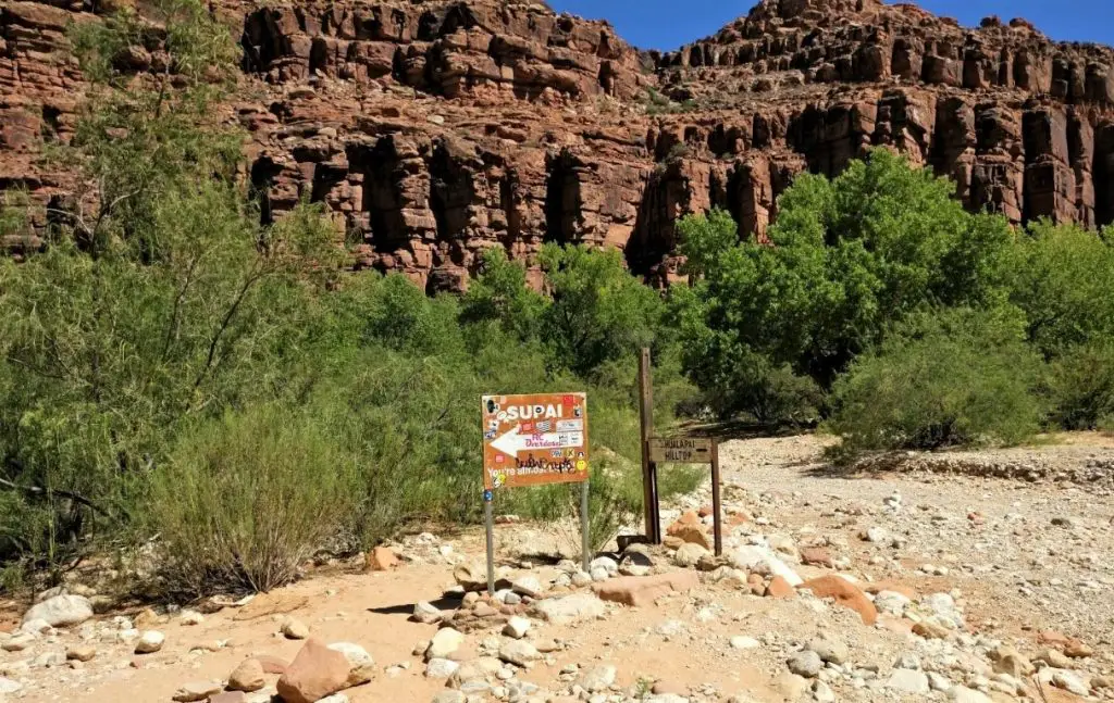 Havasu Falls Trail zum Supai Village