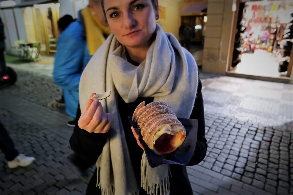 Trdelnik in Prag essen