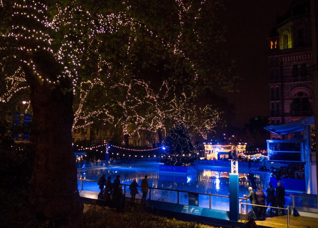 London Christmas time