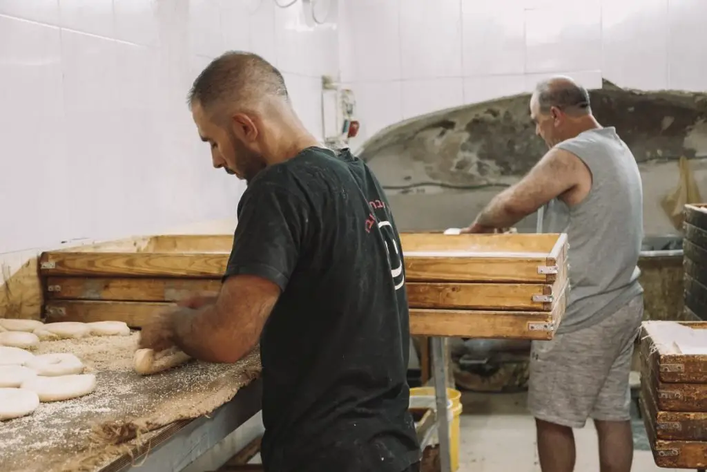 Bäckerei im arabischen Viertel Jerusalem