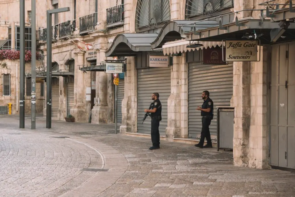 Sicherheit in Jerusalem