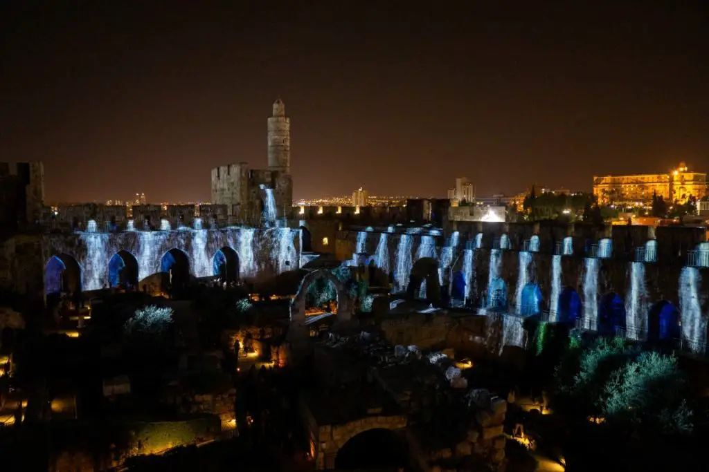 Tower of David Night Spectacular