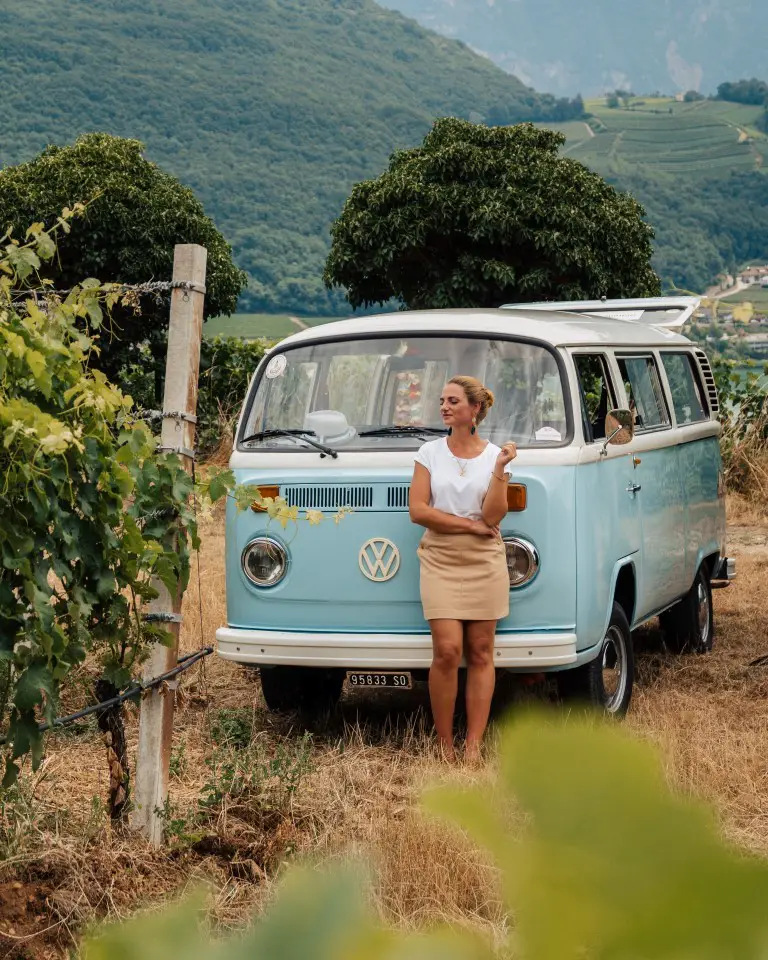 VW Bulli Oldtimer Wein Tour Hotel Ansitz Plantitscherhof