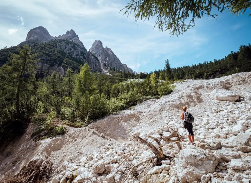 Wanderweg zum Lago di Sorapis