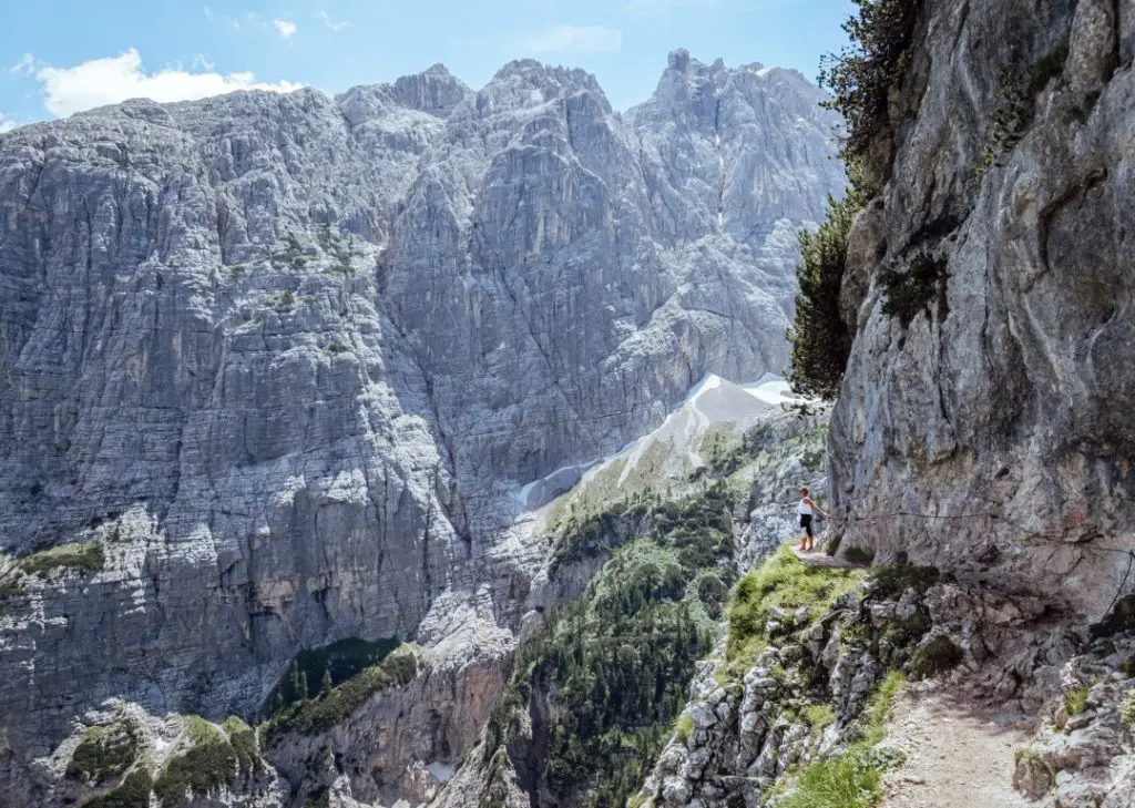 Wanderung zum Lago di Sorapis