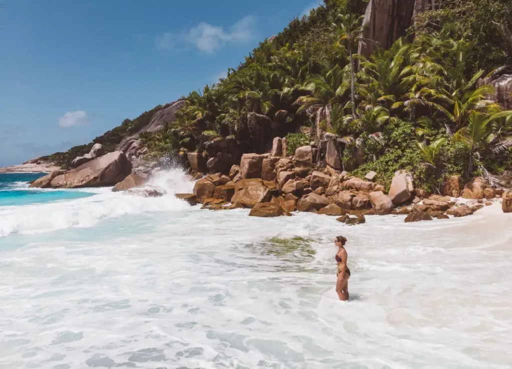 Big Sister Island Strand Seychellen