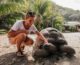 Riesenschildkröten auf La Digue