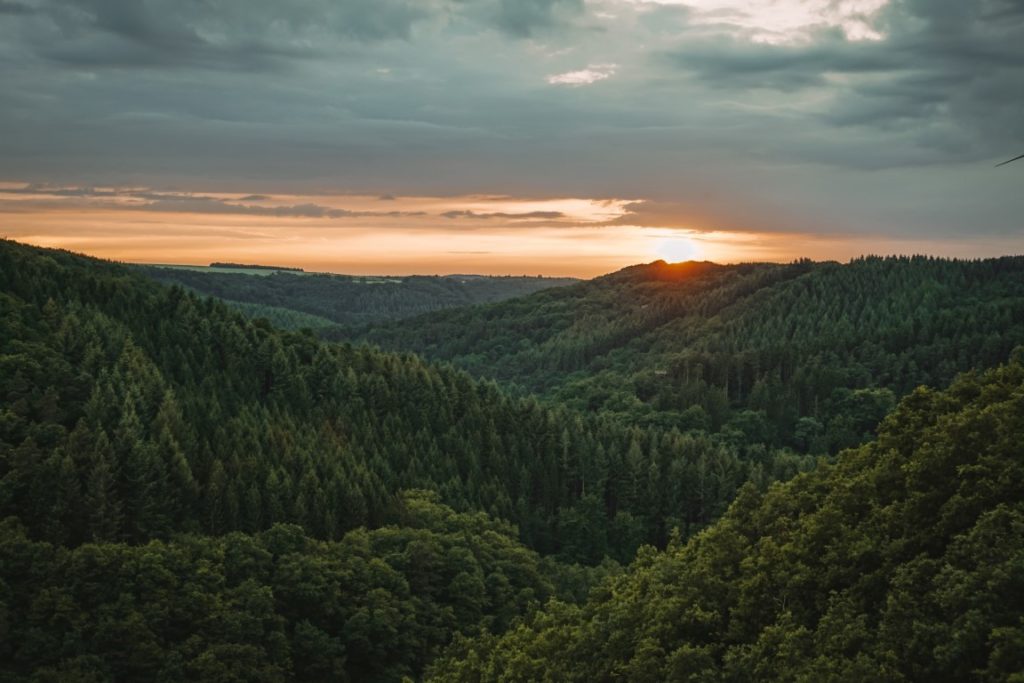 Hunsrück Geierlay sunset
