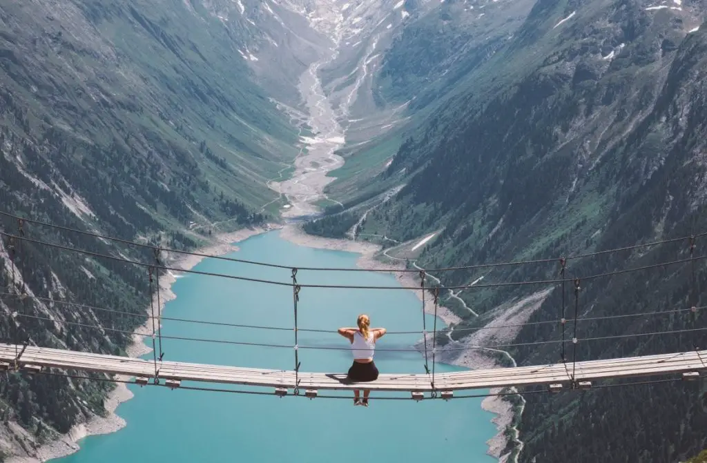 Hängebrücke Zillertal Olpererhütte