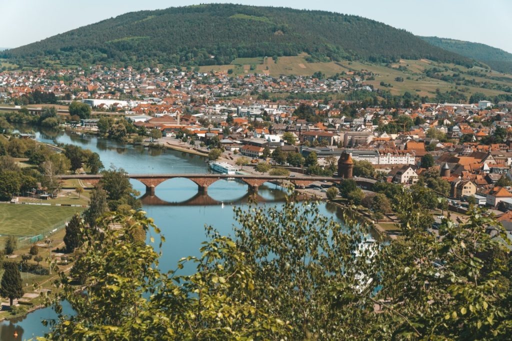 Römerweg View of Miltenberg