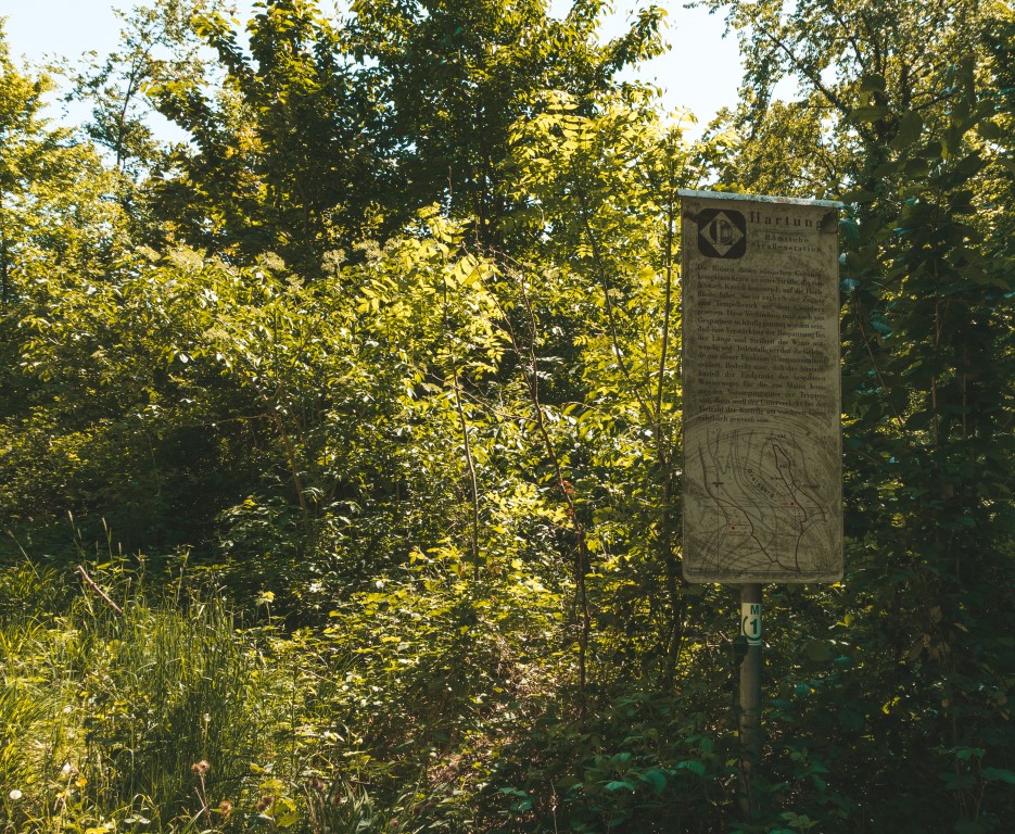 Information board Römerweg