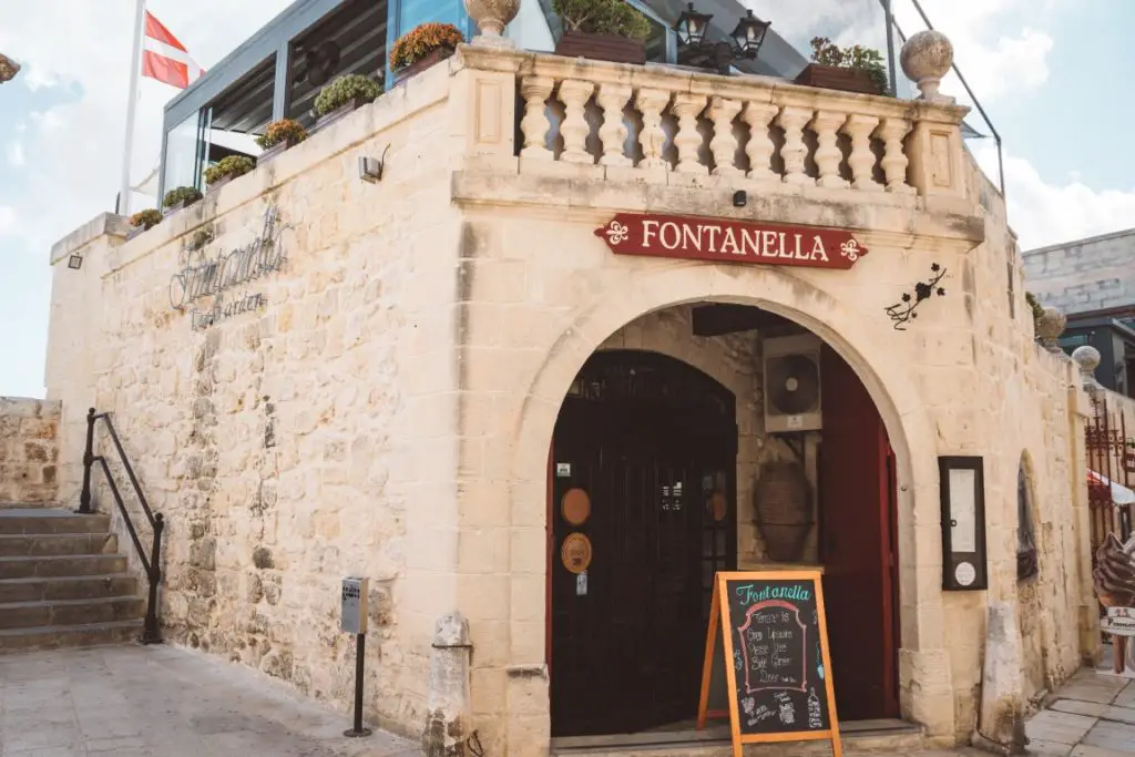 Cafe Fontanella Mdina
