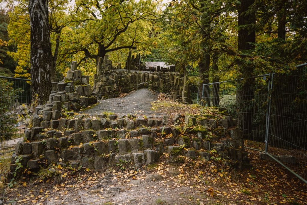 Access to the Rakotzbrücke