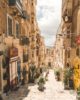 Valletta Malta bunte Straßen