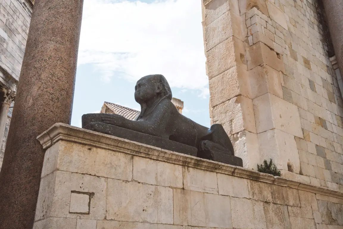 Diokletianpalast Split Sphinx