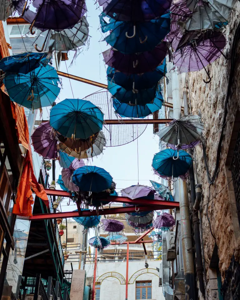 Amman Umbrella Stairs