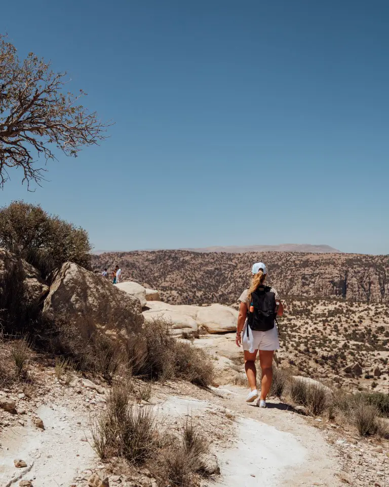 Dana Biosphärenreservat Jordanien Wandern