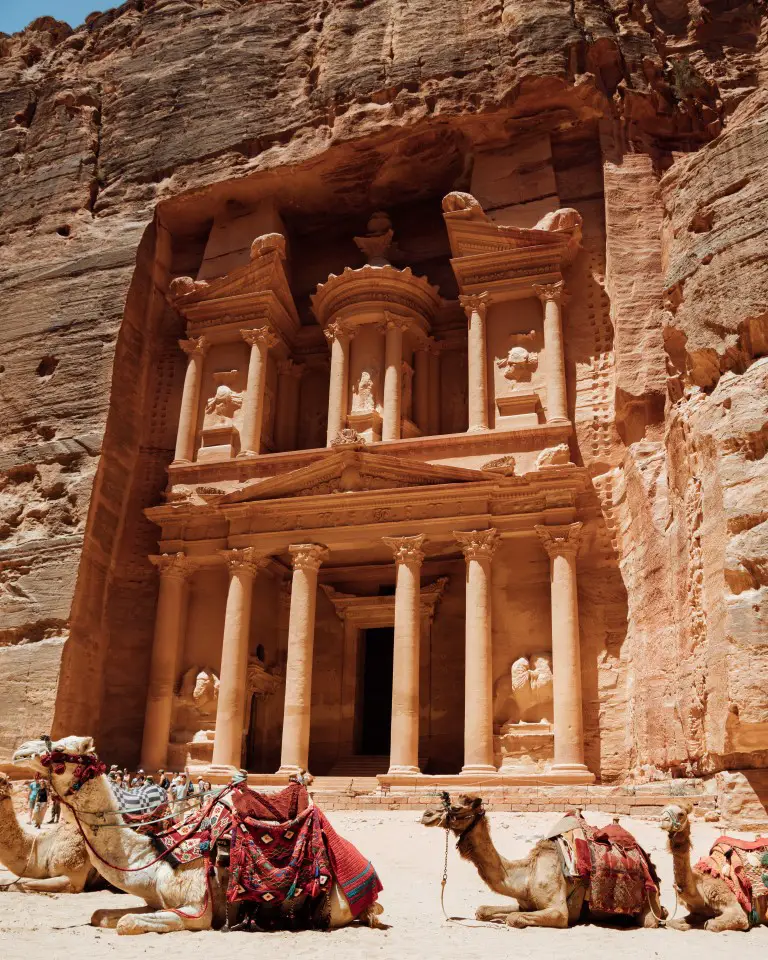 Felsenstadt Petra Jordanien