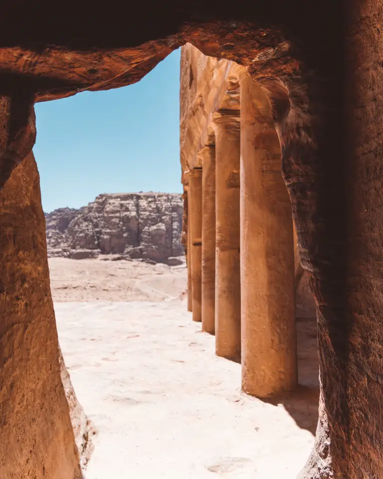 Königsgräber Königswand Petra
