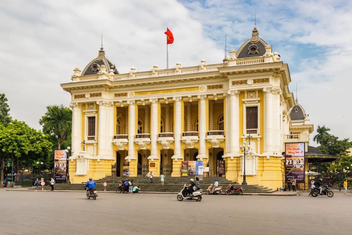 Opernhaus französisches Viertel Hanoi