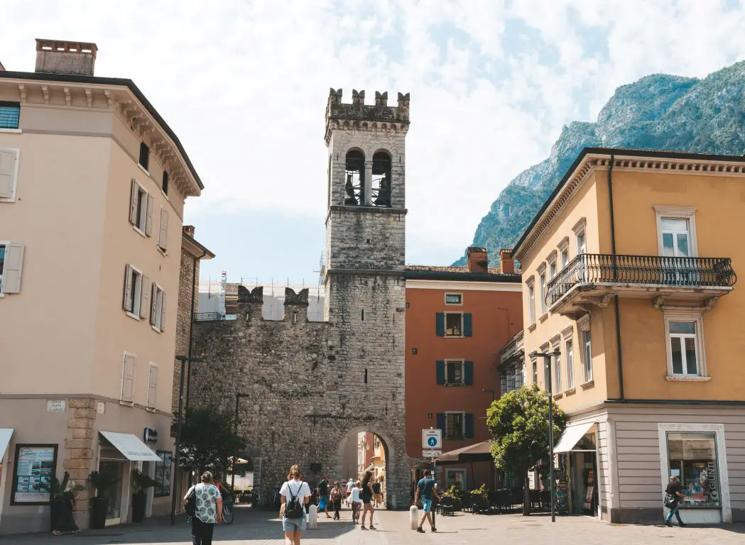 Riva del Garda Sehenswürdigkeiten Porta San Michele