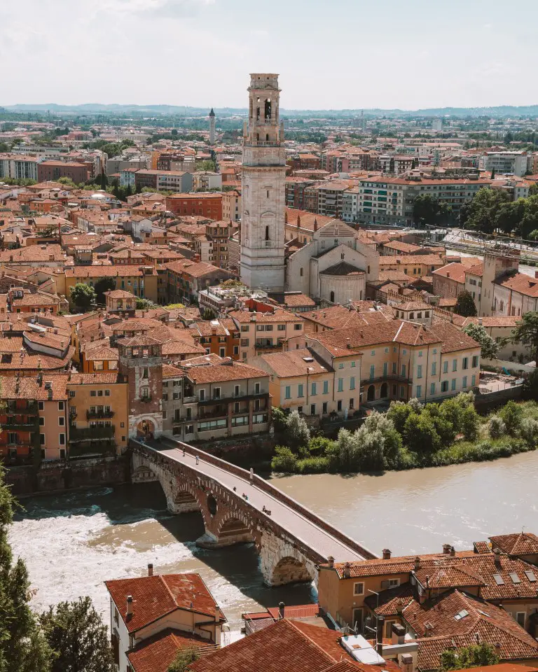 Verona Castel San Pietro Aussicht