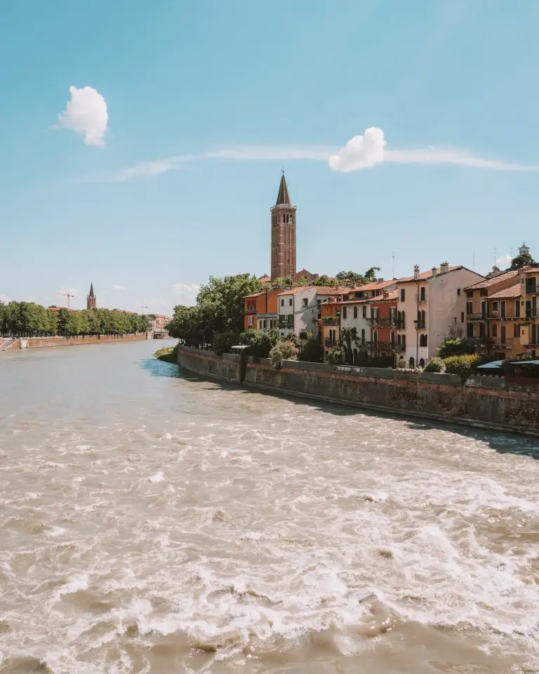 Verona Italien Sehenswürdigkeiten Ponte Pietra