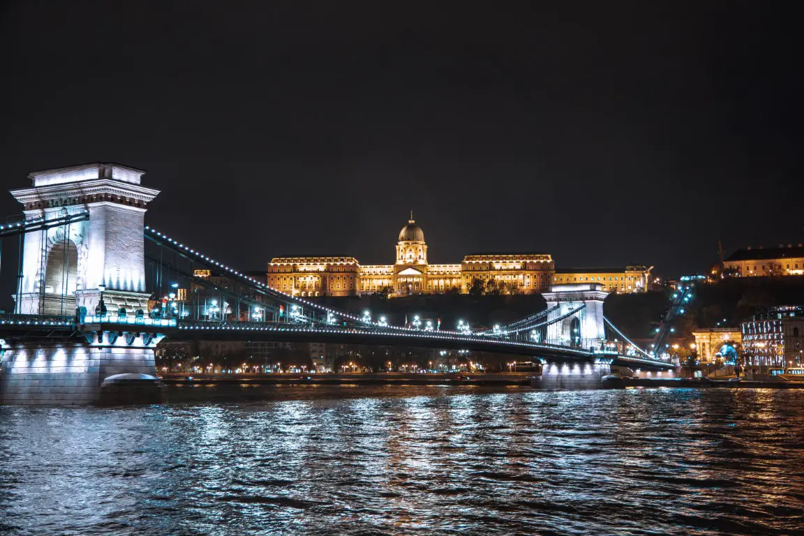 Budapest Sehenswürdigkeiten Kettenbrücke Burgviertel