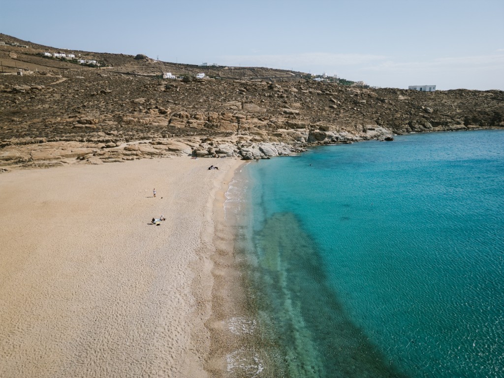 Mykonos Strände Lia Beach