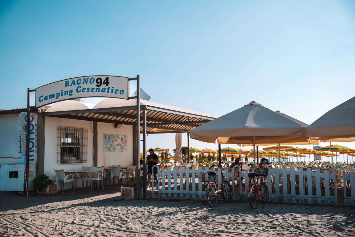 Bagno 94 Camping Cesenatico Strand