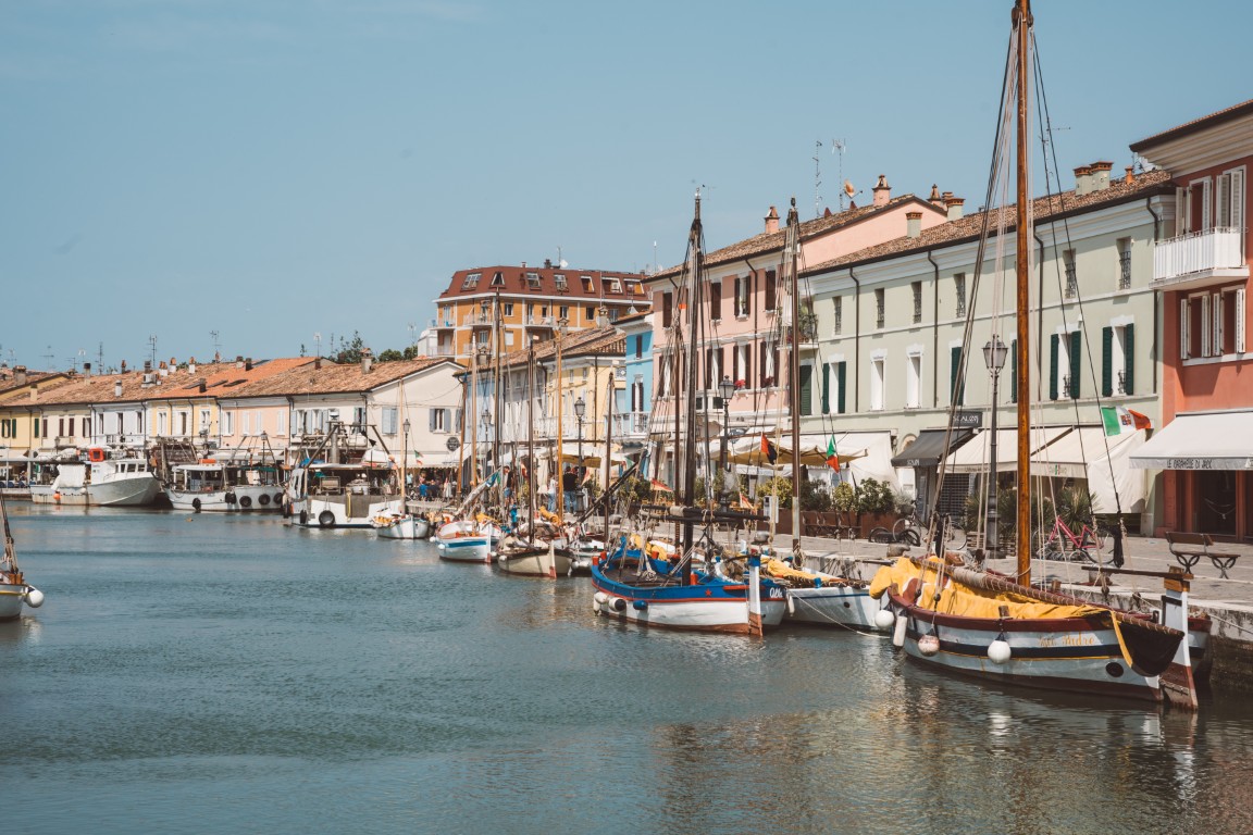 Cesenatico Hafenkanal