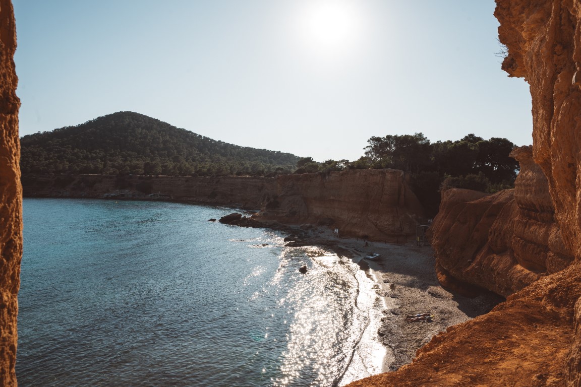Playa es Bol Nou Sa Caleta Ibiza