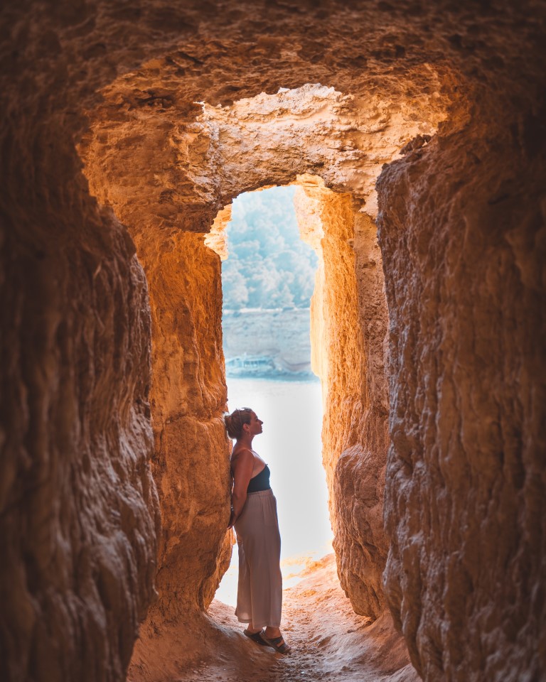 Höhle Sa Caleta Ibiza