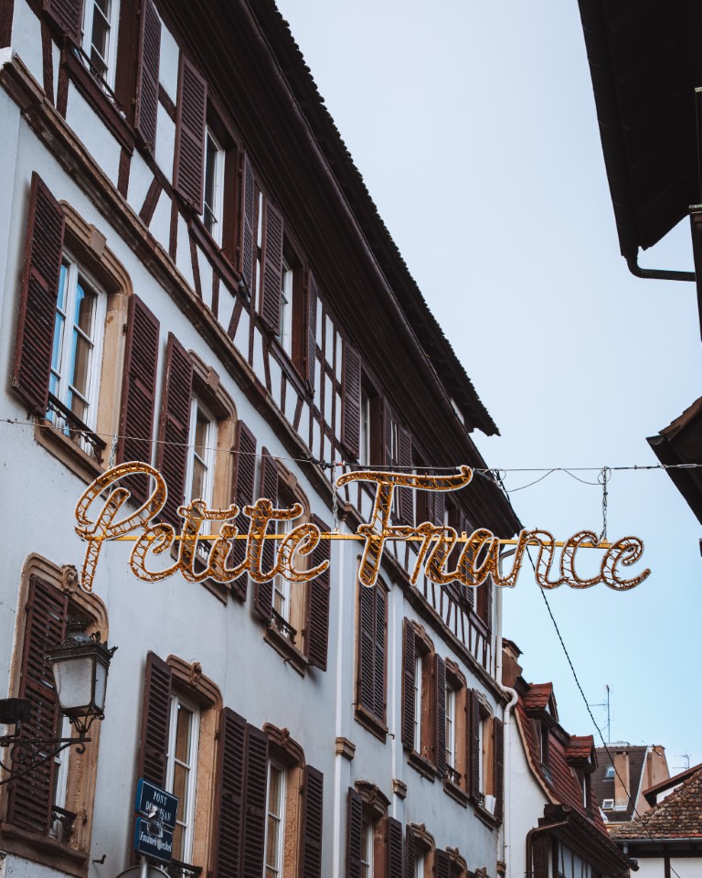 Straßburg Petite France Weihnachtszeit