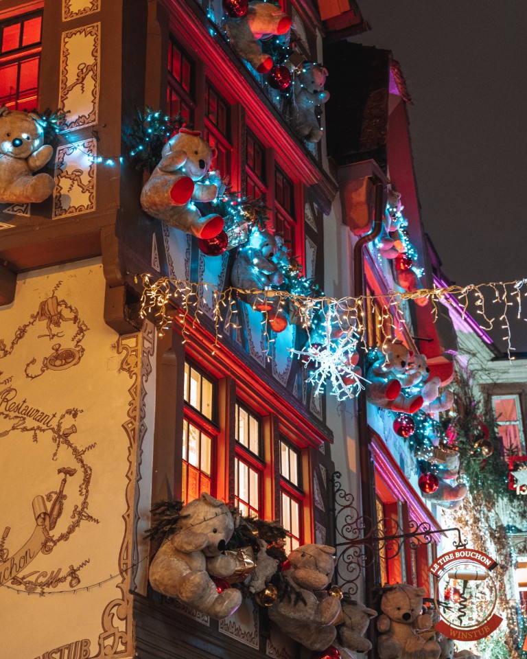 Teddybärenhaus Straßburg Weihnachten
