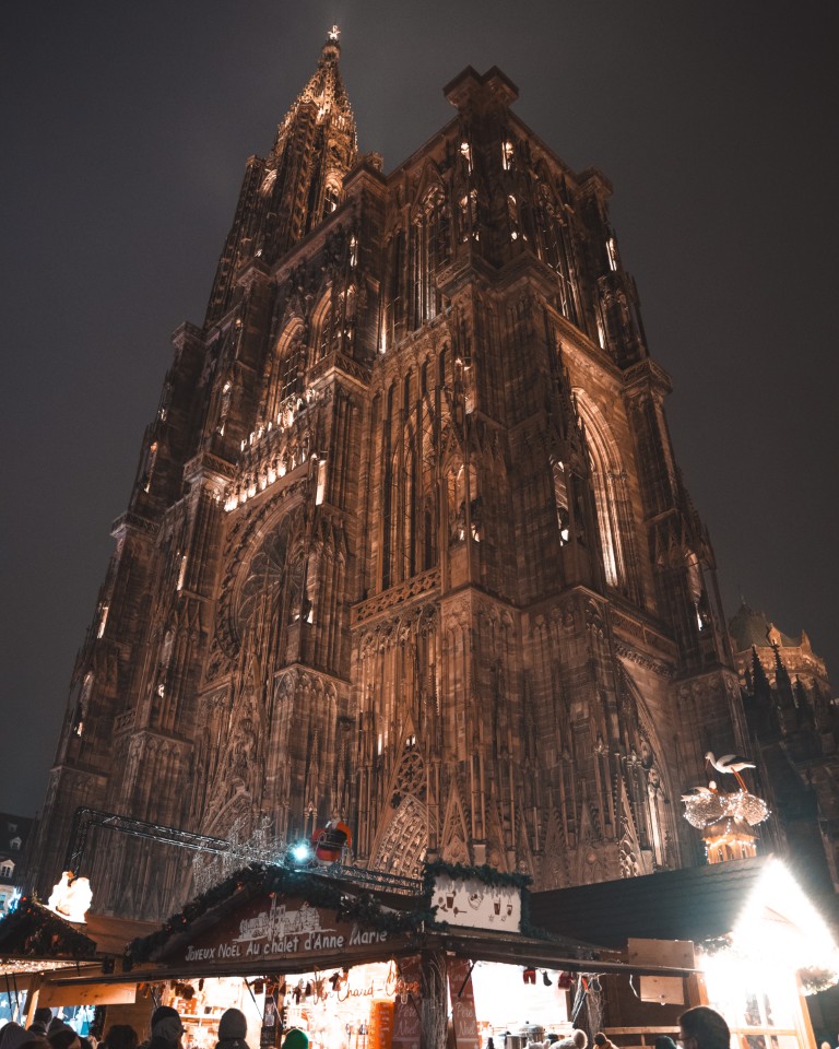 Weihnachtsmarkt Straßburger Münster