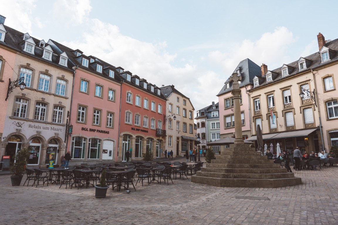 Echternach Altstadt Marktplatz