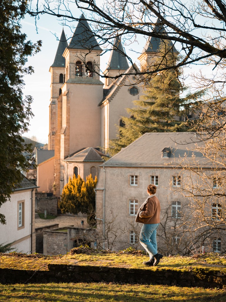 Kirche St. Peter und Paul Echternach | Blick auf Abtei Basilika