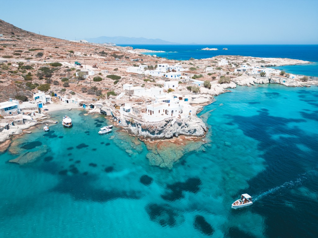 Goupa & Karras auf Kimolos