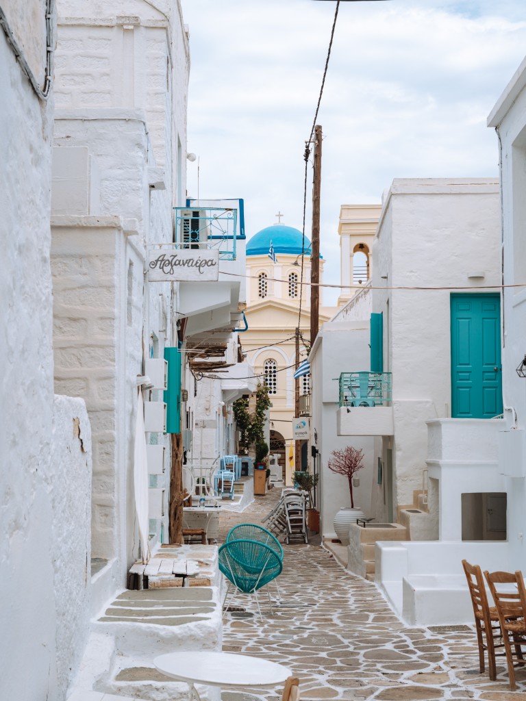 Kimolos Chorio Agora Gasse