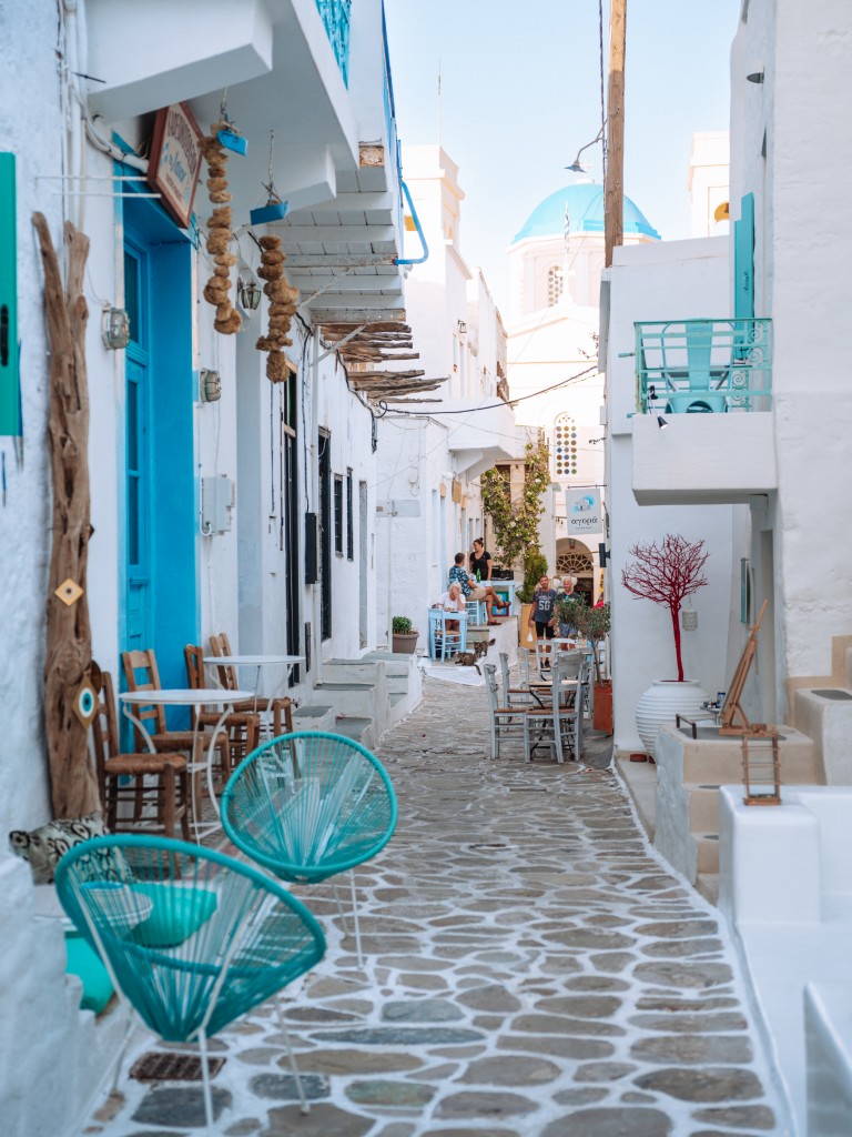 Kimolos Chorio Agora Gasse