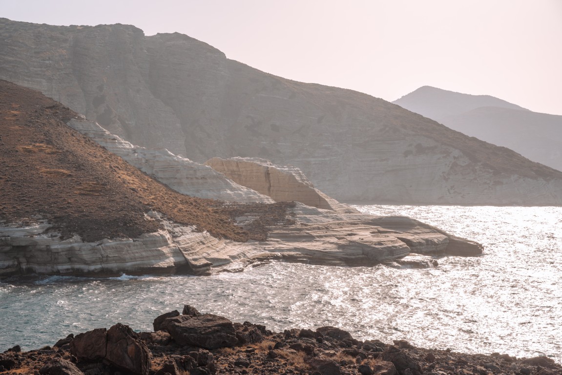 Kimolos Kykladen Insel Norden